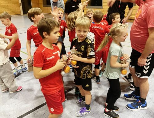 Letztes Mini-Training des Jahres mit viel Spiel, Spaß und Weihnachtsstimmung