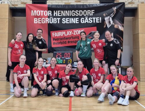 Weibliche Jugend C beendet Hinrunde mit starkem Heimsieg