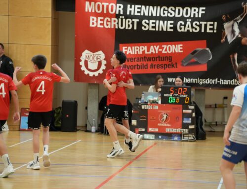 Arbeitssieg mit wenig Glanz – C-Jugend setzt sich gegen Prenzlau durch