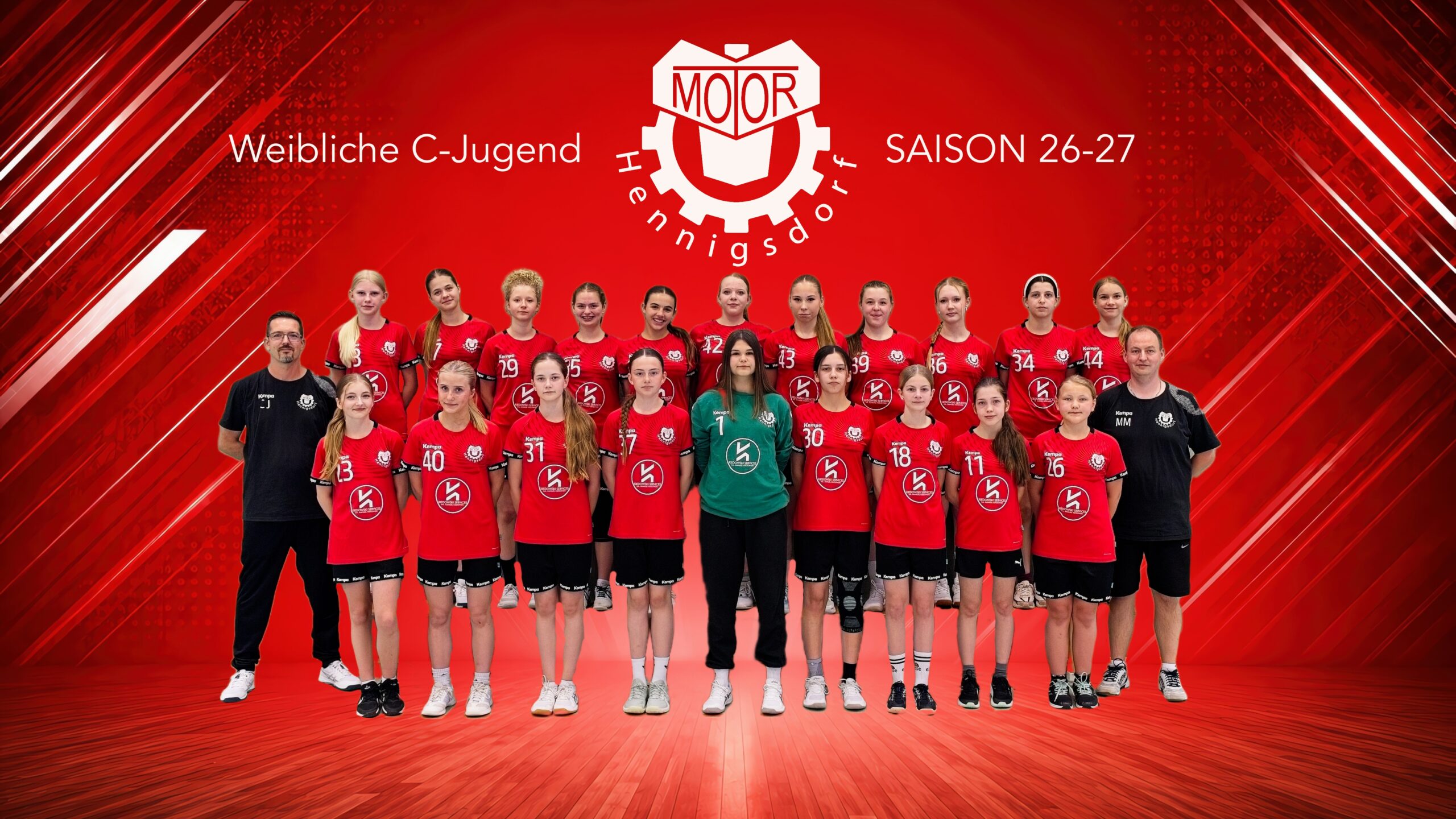 Mannschaft:wC-Jugend Jahrgänge 2012 – 2013Motor Hennigsdorf
