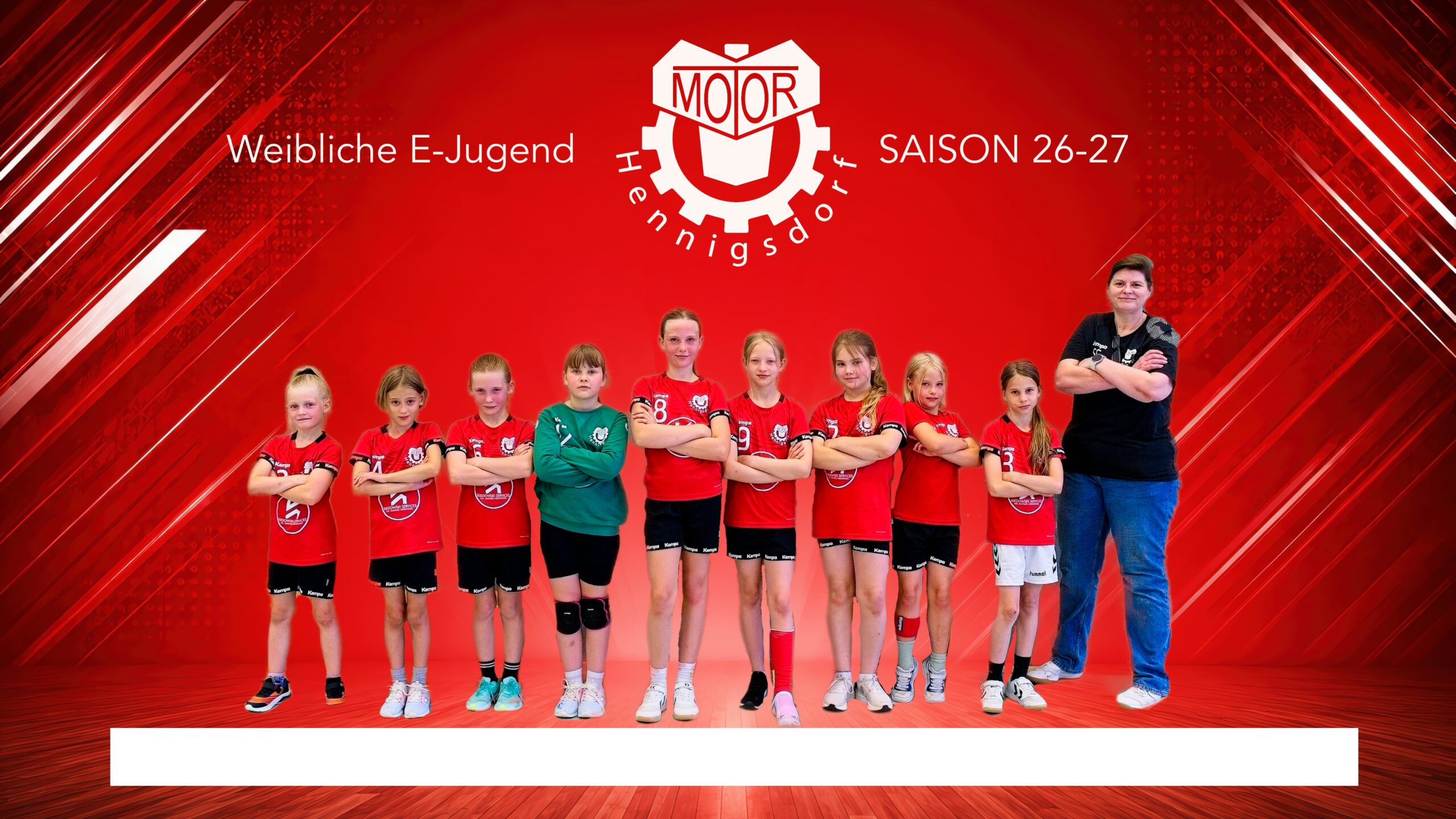 Mannschaft:wE-Jugend Jahrgänge 2016 – 2017Motor Hennigsdorf